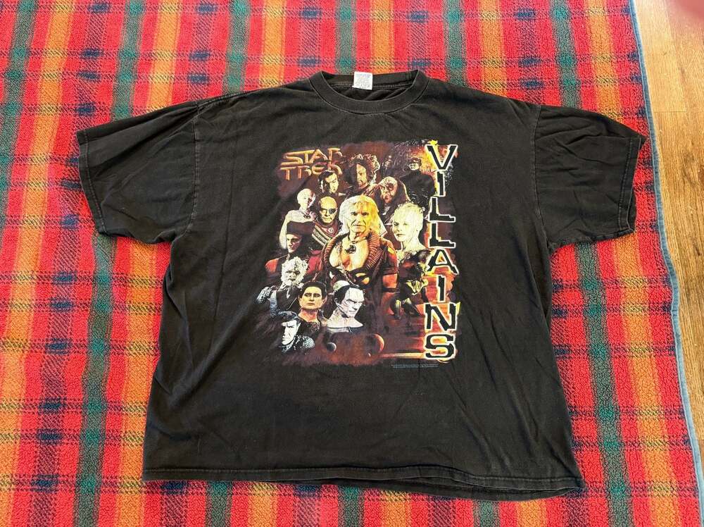 Vintage 2000 Star Trek Villains Graphic T-Shirt
